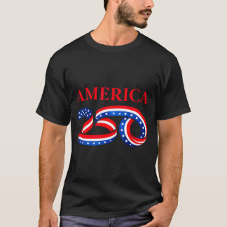 T-shirt 250e anniversaire de la fête de l'indépendance des