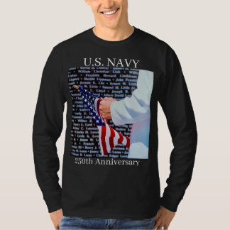 T-shirt 250e anniversaire de la marine américaine
