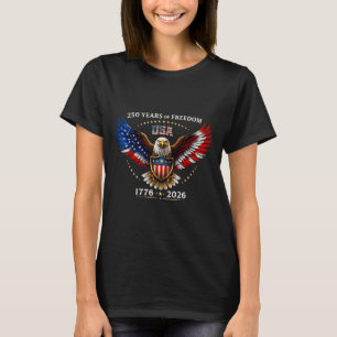 T-shirt 250e anniversaire de l'indépendance des États-Unis