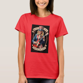 T-shirt 250e anniversaire de l'Indépendance des États-Unis