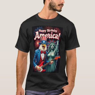 T-shirt 250e anniversaire de l'Indépendance des États-Unis