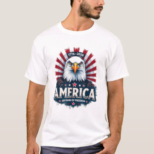 T-shirt 250e anniversaire des Américains 250 ans