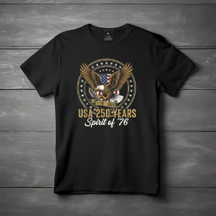 T-shirt 250e anniversaire des États-Unis – Amérique 1776–2