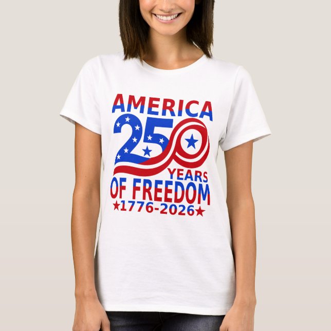 T-shirt 250e anniversaire des femmes  (Devant)