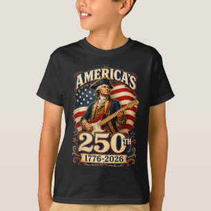 T-shirt 250e anniversaire États-Unis 4 juillet Patriote ho