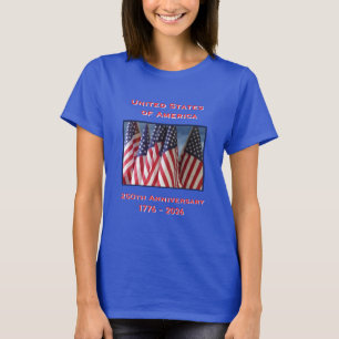 T-shirt 250e anniversaire USA Patriotic Blue