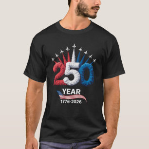 T-shirt 250e anniversaire USA Patriotique 250 ans