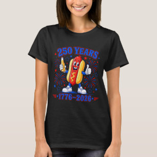 T-shirt 250e anniversaire Usa Patriotique 250 ans d'Amériq