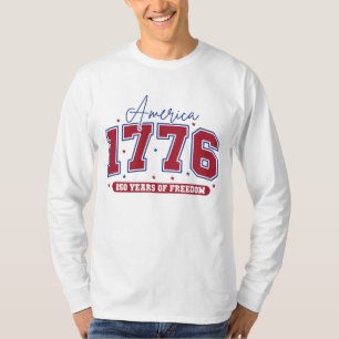 T-shirt 250e Indépendance Américaine 1776–2026 Patriotique