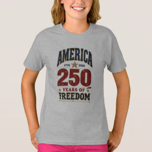 T-shirt 250e Liberté Amérique 1776 Rayures Patriotiques