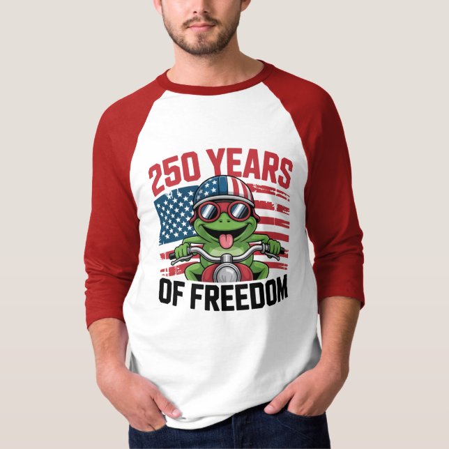 T-shirt 250th American Independence 1776–2026 Patriotic US (Devant)