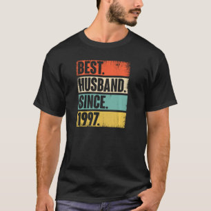 T-shirt 25 Anniversaire Mariage Pour Lui Meilleur Mari Dep