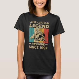 T-shirt 25 Ans BJJ Jiu-Jitsu Légende stupéfiante depuis 19