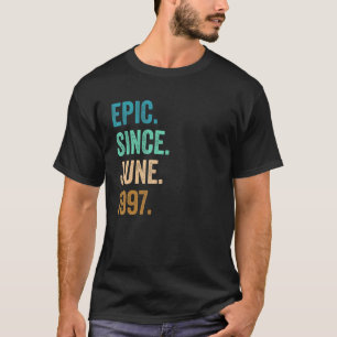 T-shirt 25 ans Epic depuis juin 1997 25e anniversaire