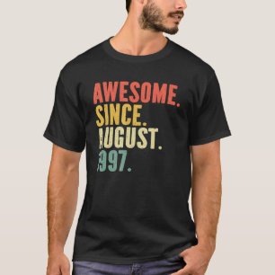 T-shirt 25 Ans Légende Vintage depuis août 1997 25e