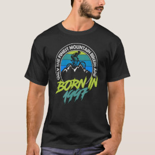T-shirt 25 ans MTB Né en 1997 25e anniversaire Mountai