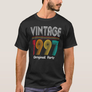 T-shirt 25 Ans Né En Vintage 1997 25e Anniversaire