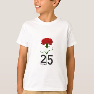 T-shirt 25 avril, Révolution de la Carnation, Portugal