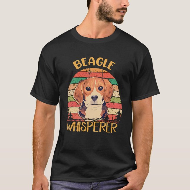 T-shirt 25 Chuchoteur de Beagle Beagle (Devant)
