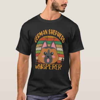 T-shirt 25 Chuchoteur de Berger Allemand Berger Allemand