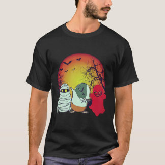 T-shirt 25 Citrouille d'Halloween de Cochon d'Inde