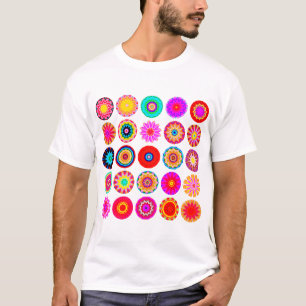 T-shirt 25 Mandalas II - Customisé