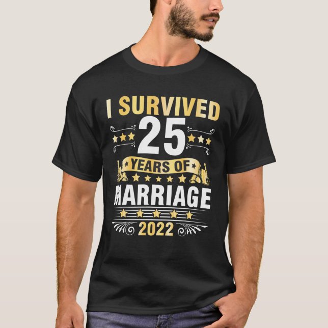 T-shirt 25 Years Of Marria (Devant)