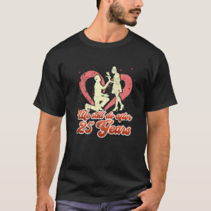 T-shirt 25e 25 ans Mariage Anniversaire Cadeaux Planificat