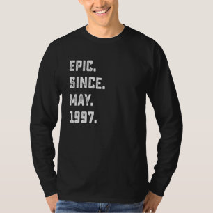 T-shirt 25e anniversaire Epic depuis mai 1997 25 ans