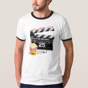 T-shirt 25e anniversaire Hollywood Movie Party