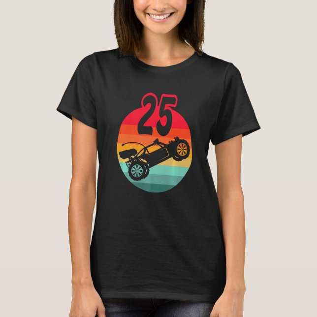 T-shirt 25e Anniversaire I Racing Jeu I Remote Control Rc (Devant)