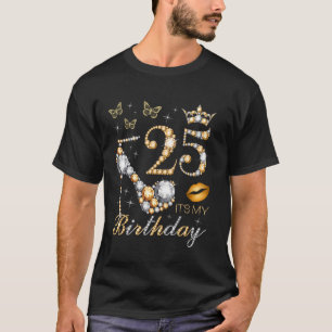 T-shirt 25e C'est ma fête d'anniversaire 25 ans 25e B-da