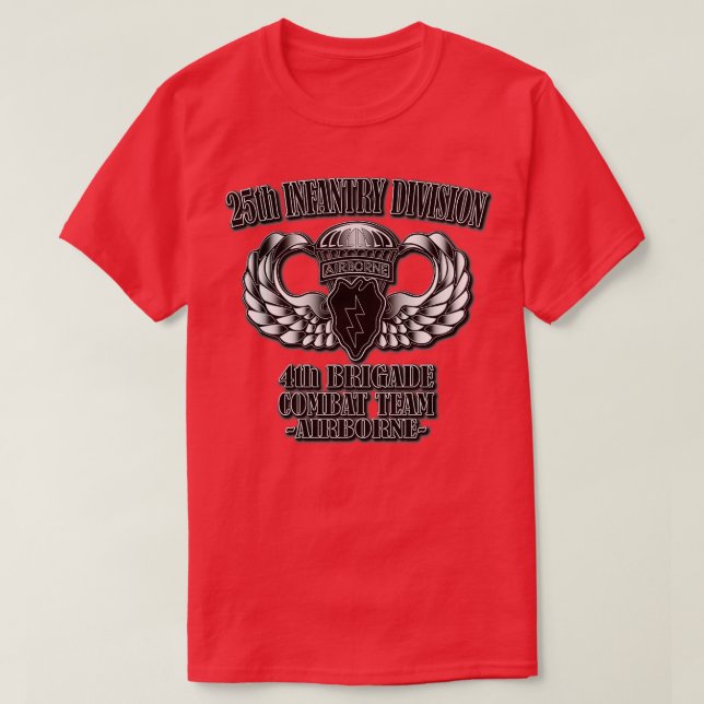 T-shirt 25e division d'infanterie 4e brigade (Design devant)
