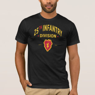 T-shirt 25e division d'infanterie - Foudre tropicale
