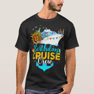 T-shirt 25e équipage de croisière