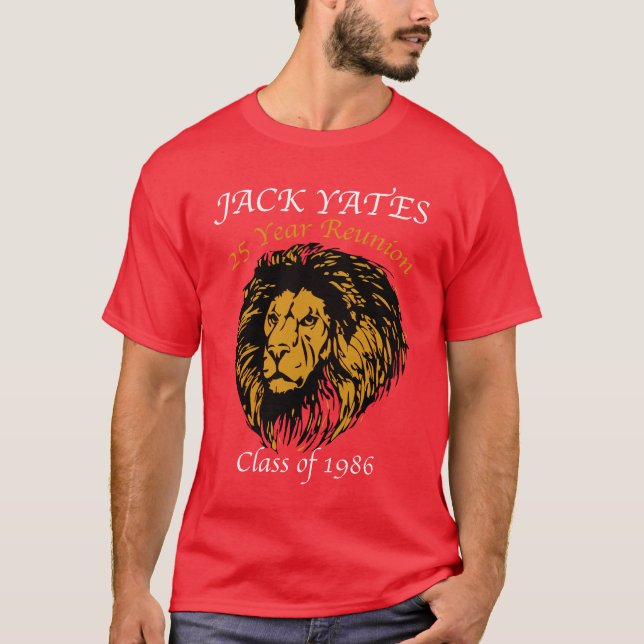 T-shirt 25ème réunion de Jack Yates (Devant)