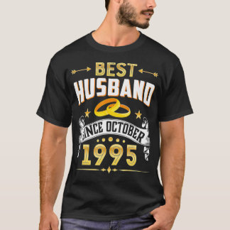 T-shirt 25th Wedding Anniversary Gifts Best Husband Since 