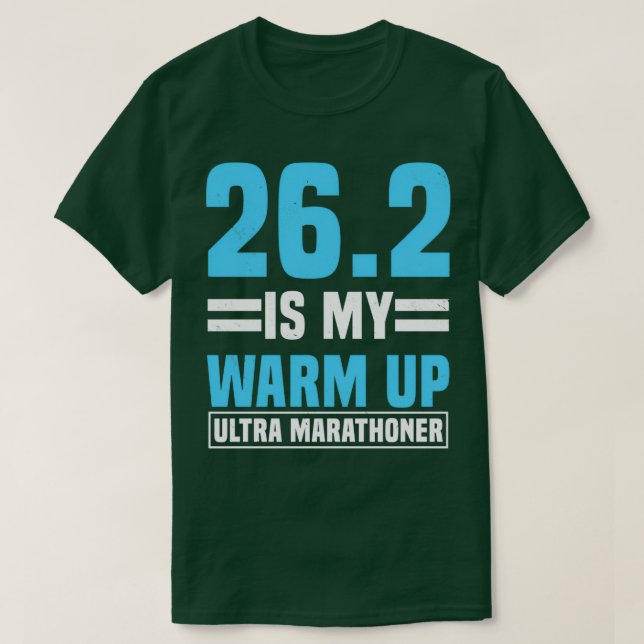 T-shirt 262 Est Mon Ultra-Marathoner Réchauffé (Design devant)