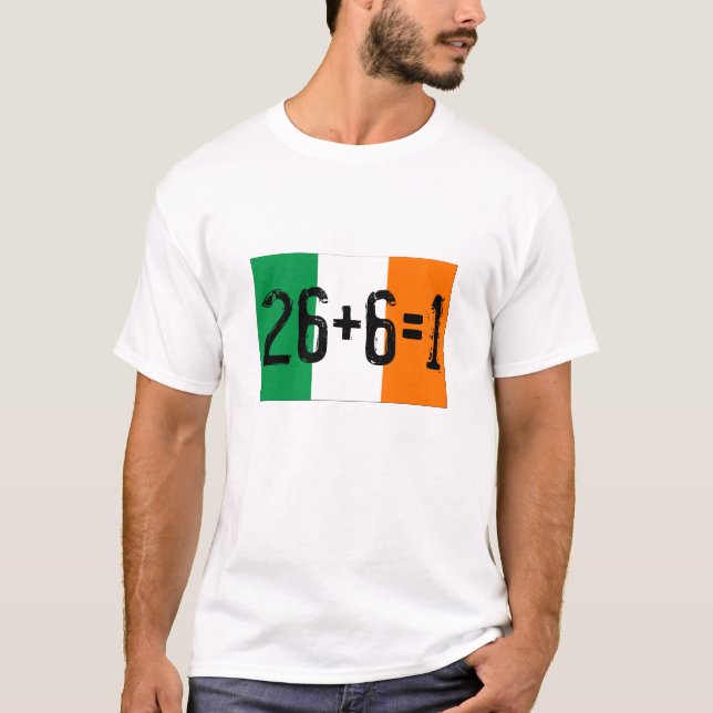T-shirt 26+6=1 unifient (Devant)