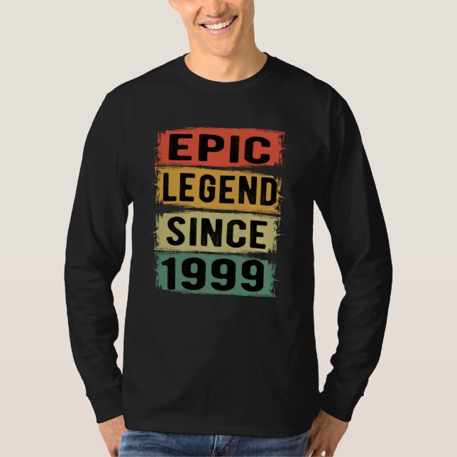T-shirt 26 ans Anniversaire Epic Légende 26e anniversaire  (Devant)