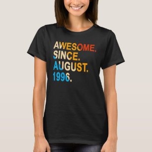T-shirt 26 Ans Vintage stupéfiant depuis août 1996 26t