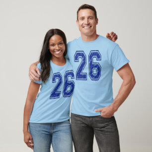 T-shirt 26 coutume Jersey