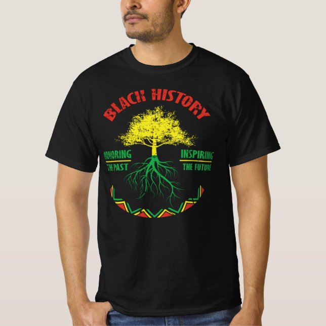 T-shirt 26 Mois de l'histoire des Noirs Fierté africaine V (Devant)