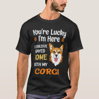 T-shirt 26 Vous êtes un Corgi chanceux