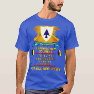 T-shirt 26e Régiment d'infanterie DUI w Br Ribbon TOP Ft D
