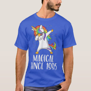 T-shirt 26th birthday, unicorn dab, Magical since 1995 T-S