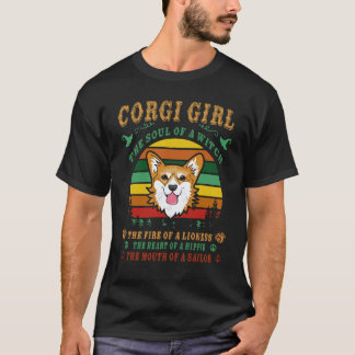T-shirt 27 Corgi L'âme d'une sorcière Corgi