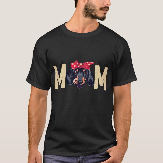 T-shirt 27 Maman Teckel (Devant)