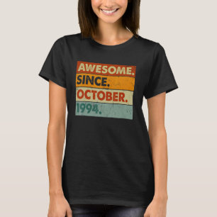 T-shirt 28 Ans 28 Ans Awesome depuis Octobre