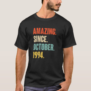 T-shirt 28 Ans 28 Ans Extraordinaire depuis le 1er octobre